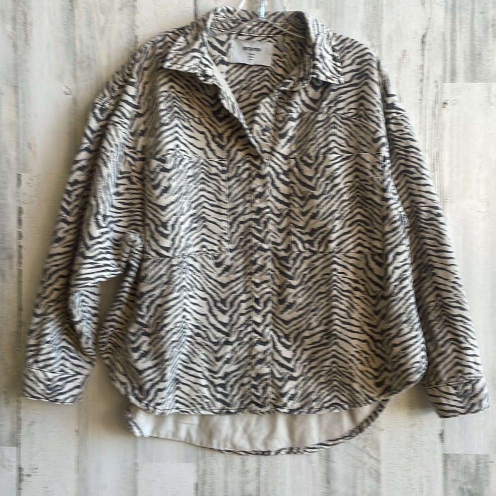 One Teaspoon Shacket Jacket Size XS Animal Print - Picture 10 of 13